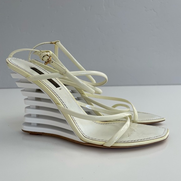 Auth RARE VTG LOUIS VUITTON Platforms - Picture 1 of 8